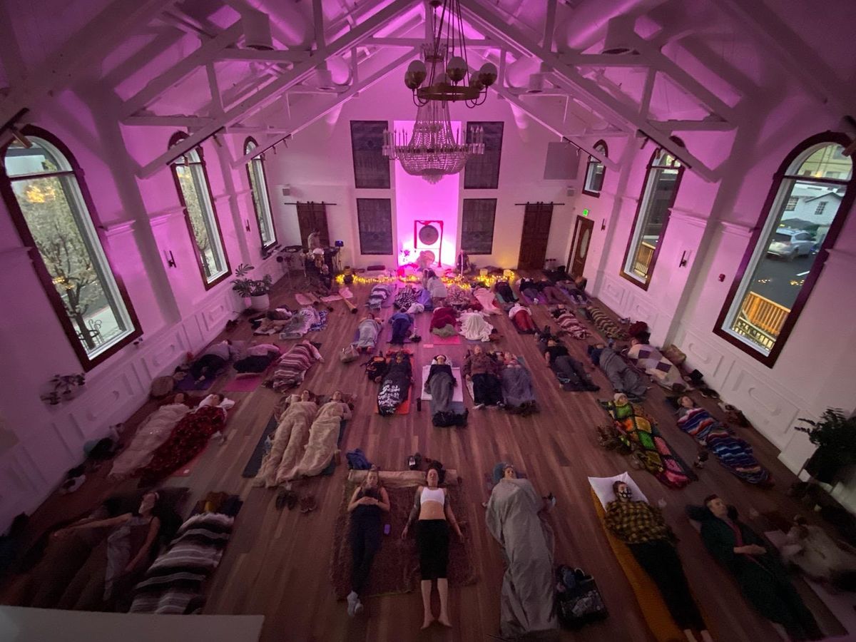 The Cosmic Hearts Sound Bath, The Virgil Reno Wedding Venue Parties