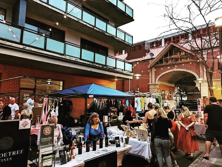 Ebenezer Night Markets, Ebenezer Place, Adelaide, 16 February 2024
