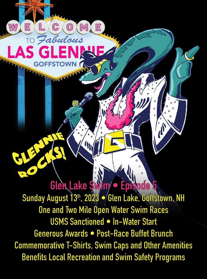 Glen Lake Swim Viva Las Glennie, Goffstown Parks and Recreation, August 13 2023 AllEvents.in