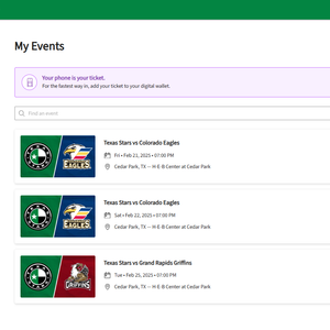 Parking Bakersfield Condors at Colorado Eagles