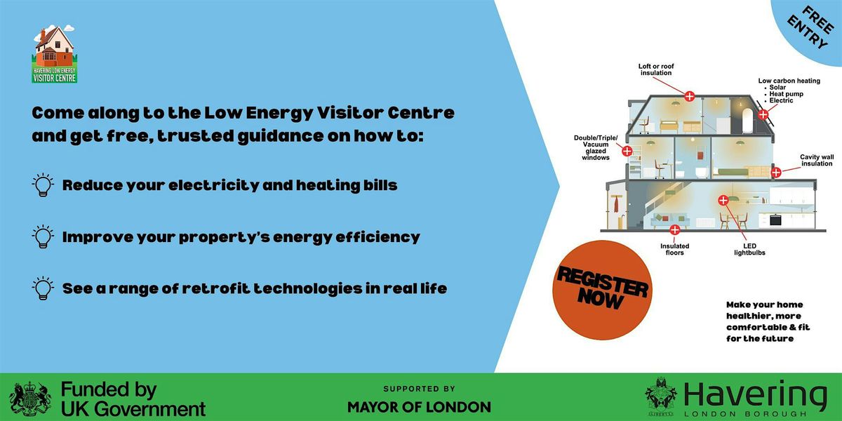 Copy of Low Energy Visitor Centre Drop-in Sessions, 19 November | Event in Romford | AllEvents