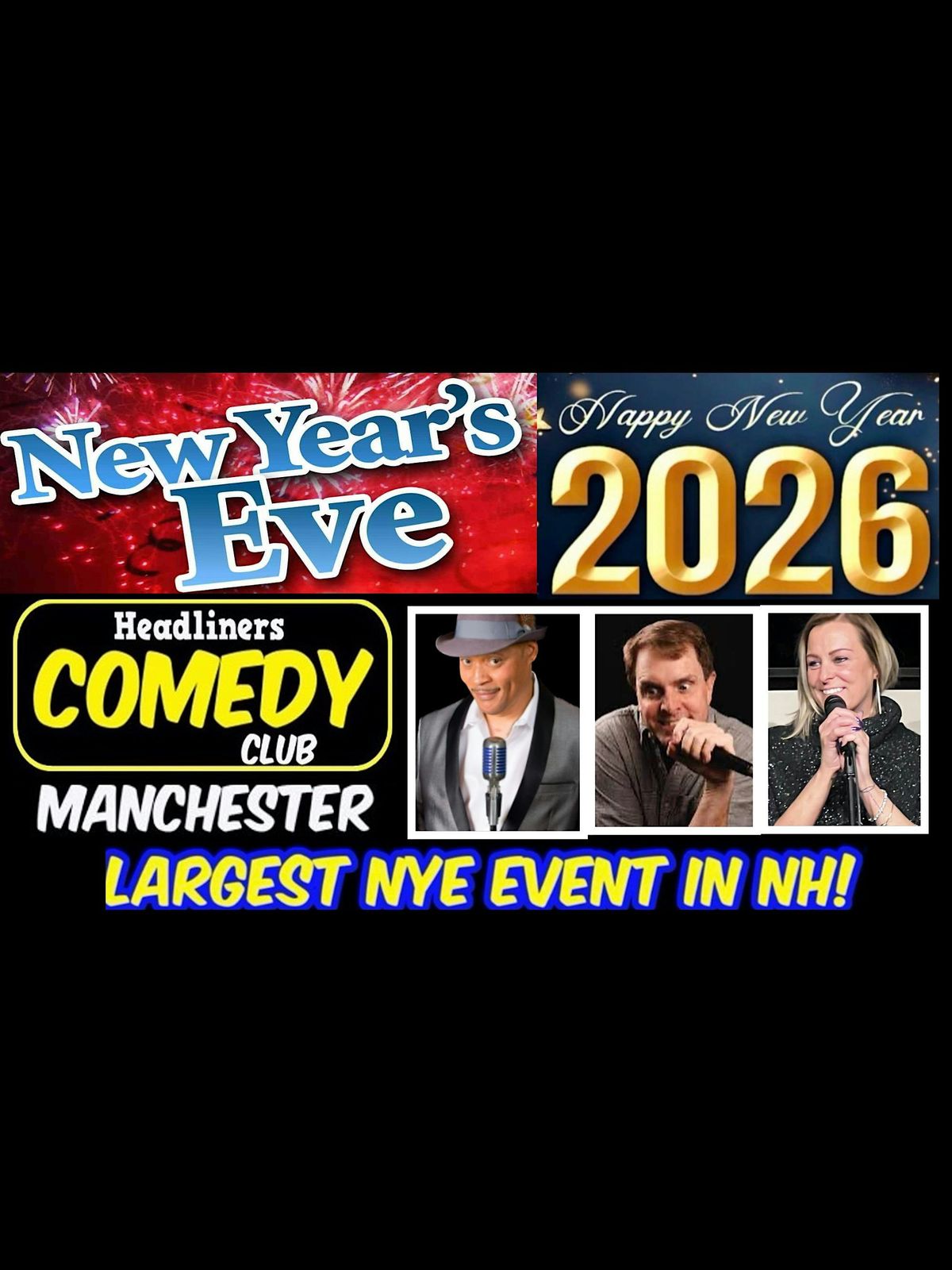 New Years Eve - Comedy Show, 31 December | Event in Manchester | AllEvents