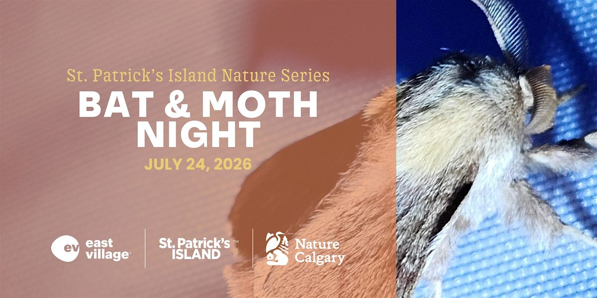 St. Patrick's Island Nature Series: BAT & MOTH NIGHT