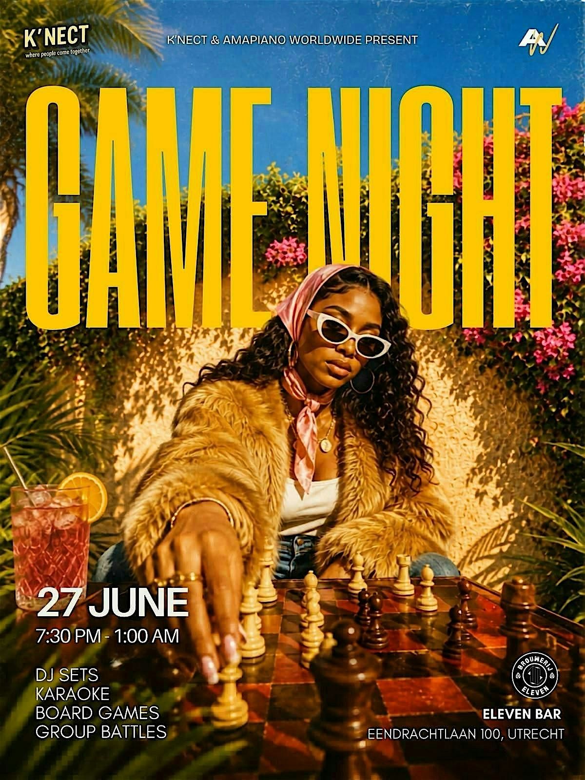 K'NECT x Amapiano Worldwide: GAME NIGHT