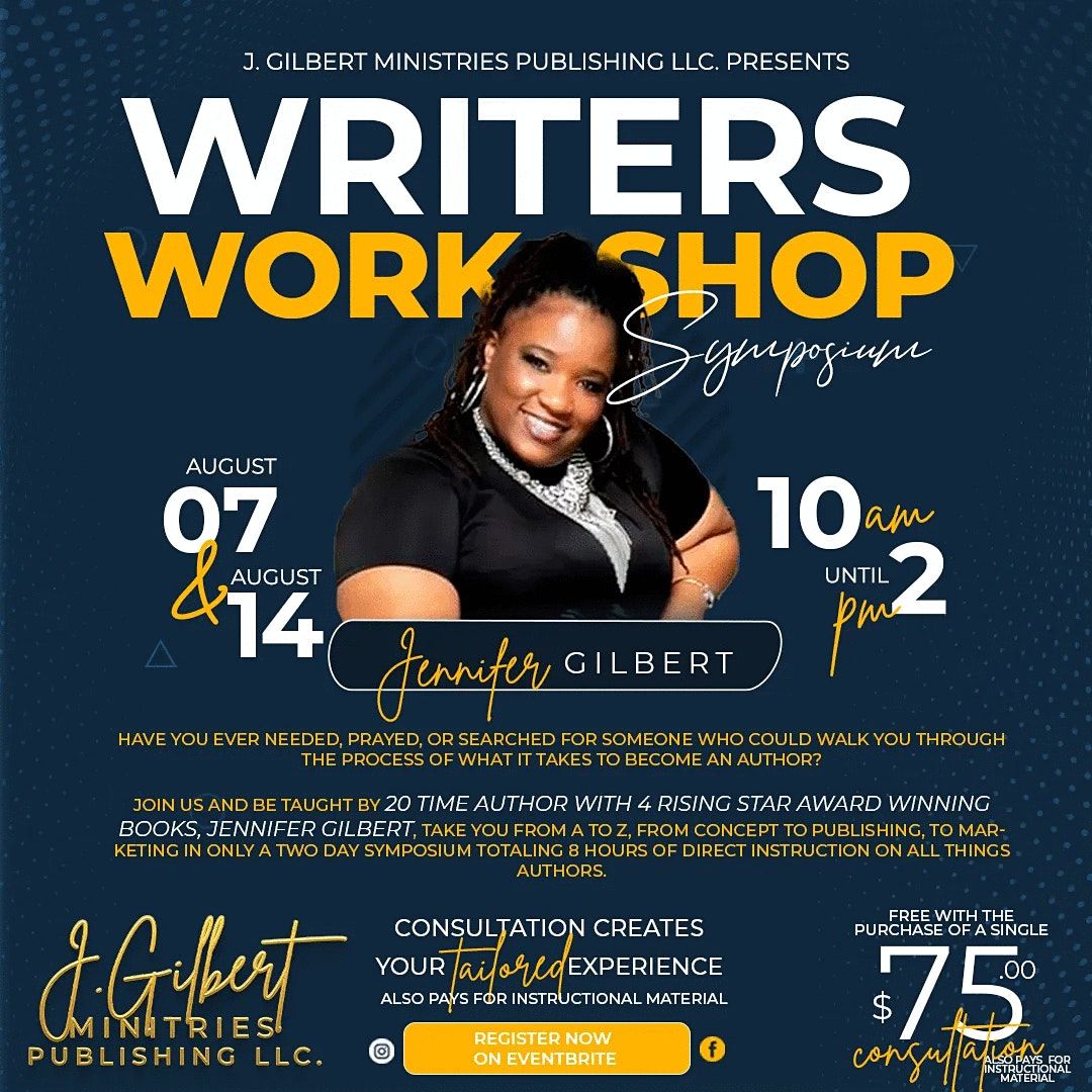 Jgilbertministries Writers Workshop Trini Mendenhall Community Center