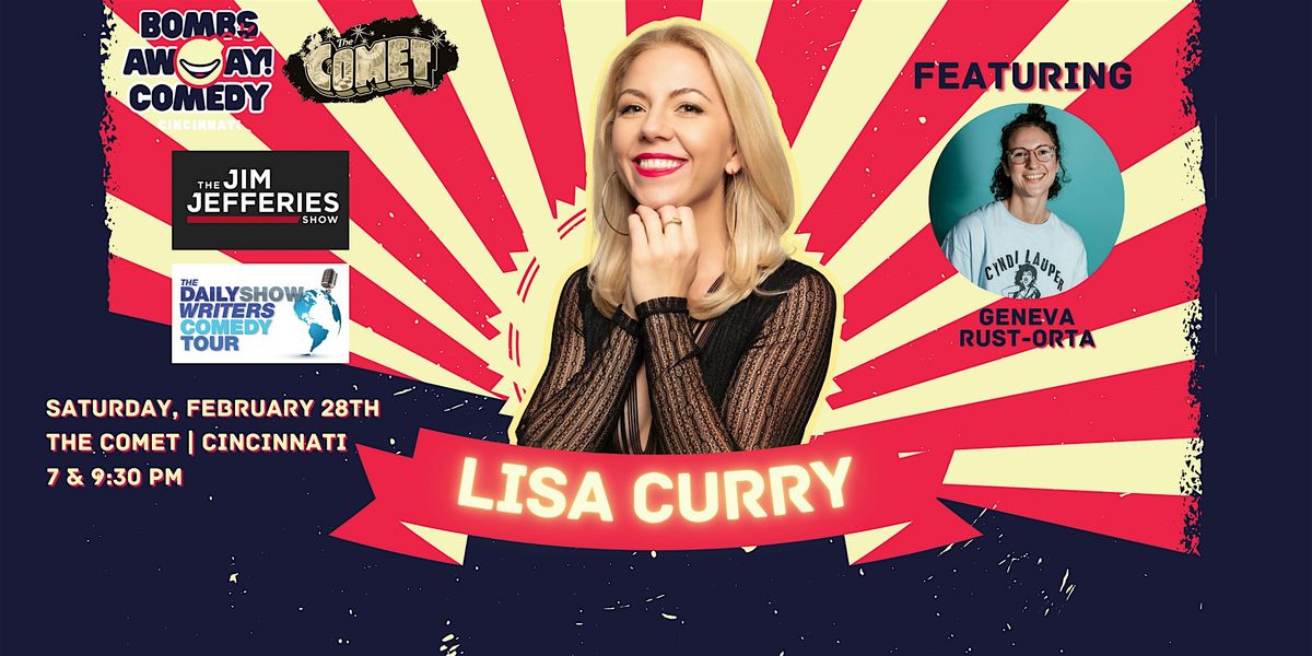 Comedy At The Comet | LISA CURRY, 28 February | Event in Cincinnati | AllEvents