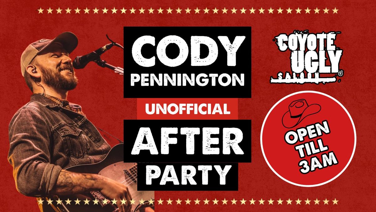 CODY PENNINGTON UNOFFICIAL AFTERPARTY, 13 September | Event in Birmingham | AllEvents