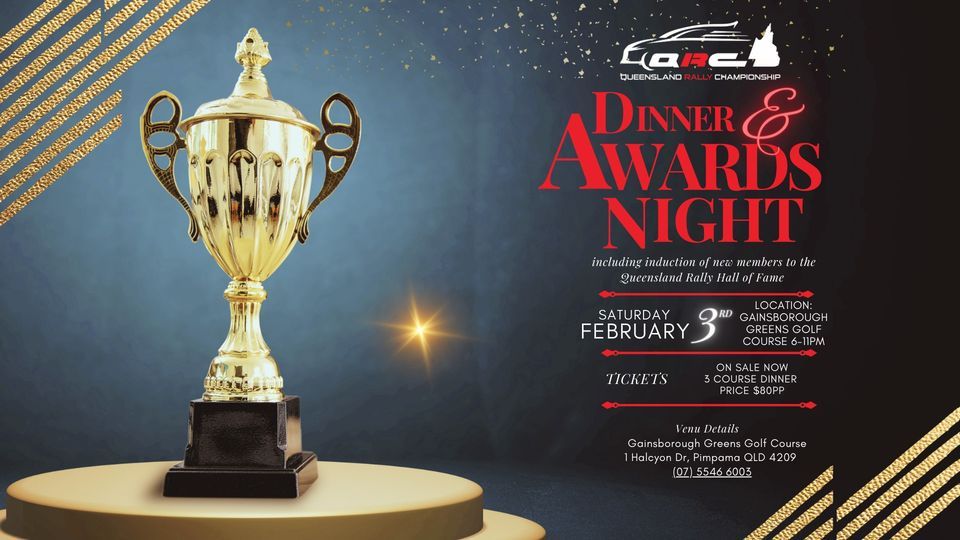 QRC Dinner & Awards Night, Gainsborough Greens Golf Club, Sanctuary