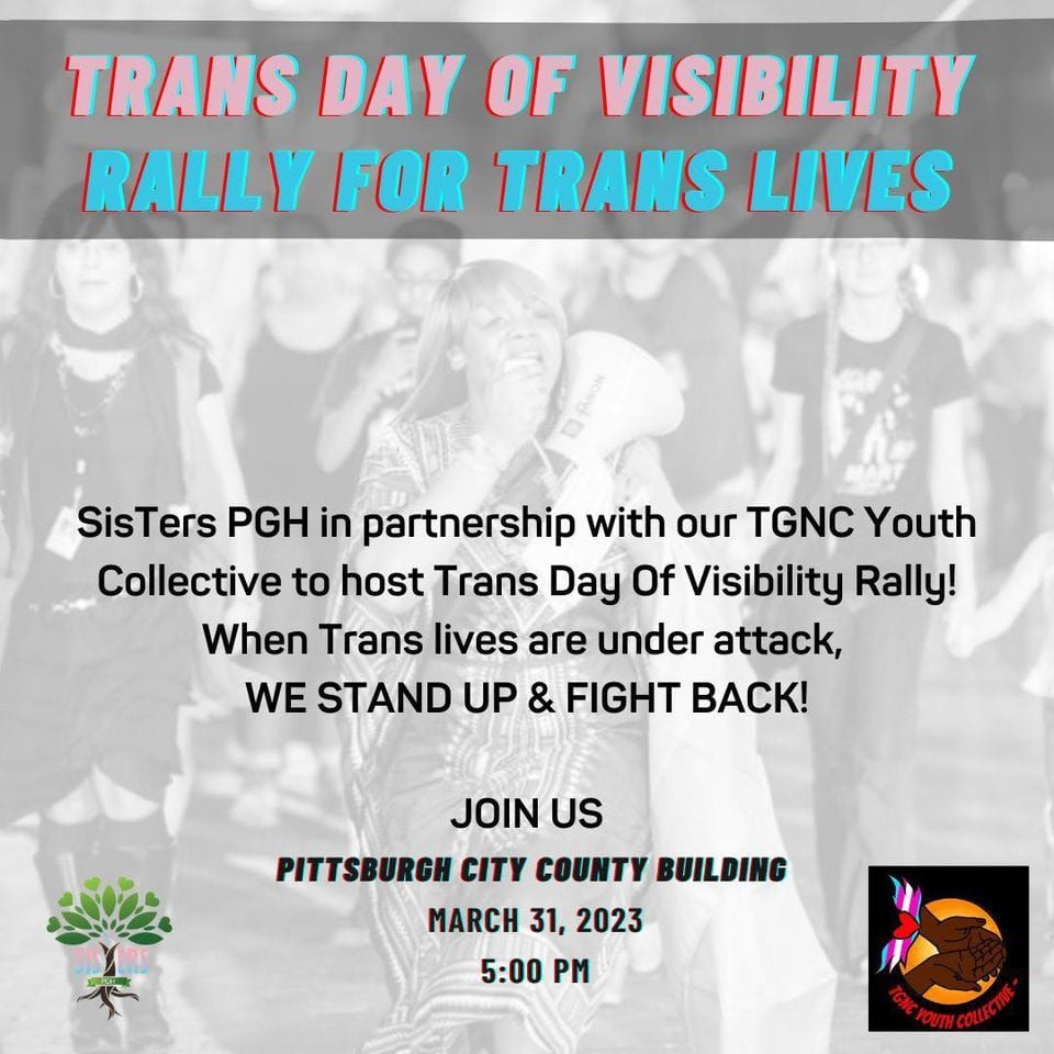 TDOV Rally For Trans Lives Pittsburgh, Pittsburgh CityCounty Building
