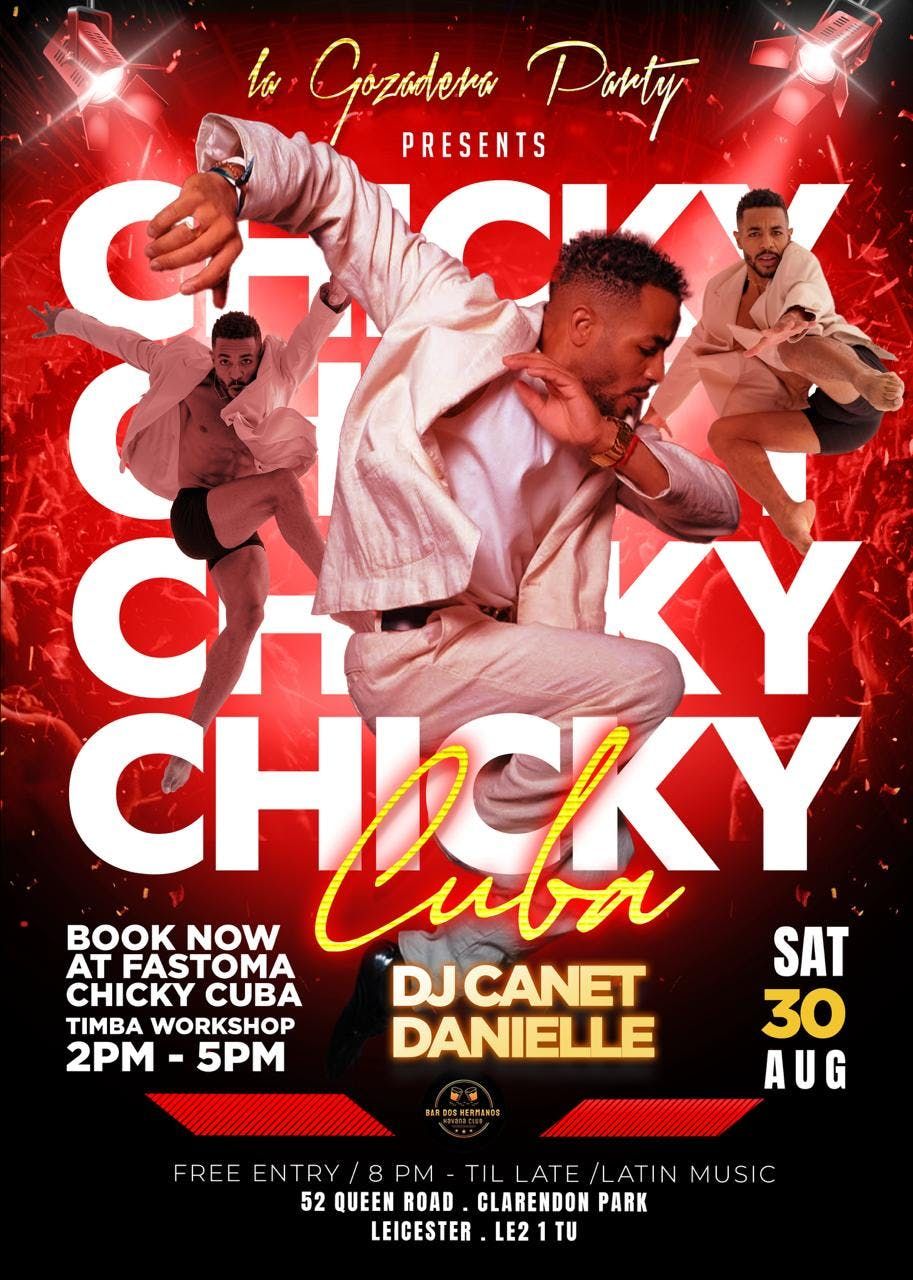 Chiky Cuba Timba Workshop, 30 August | Event in Leicester | AllEvents