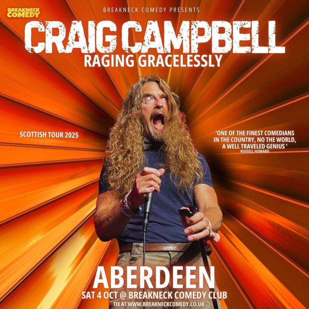 Craig Campbell: Raging Graciously, 4 October | Event in Aberdeen | AllEvents