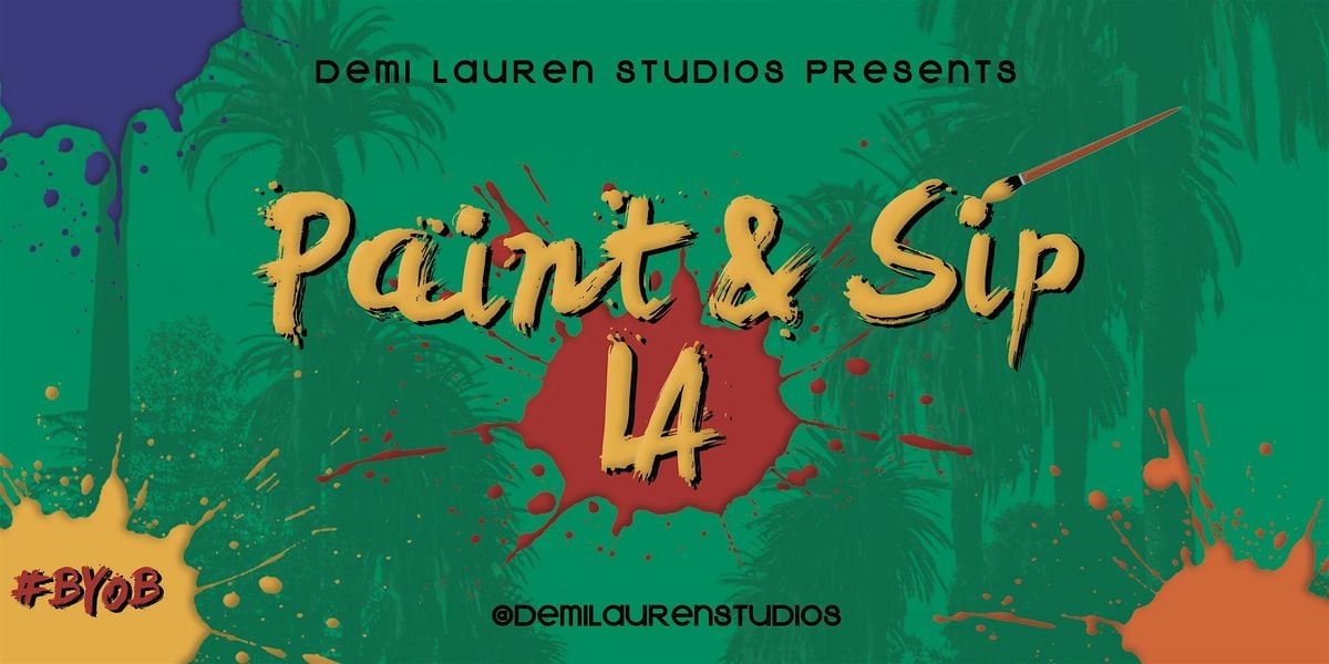 Paint & Sip LA | Event in Los Angeles | AllEvents