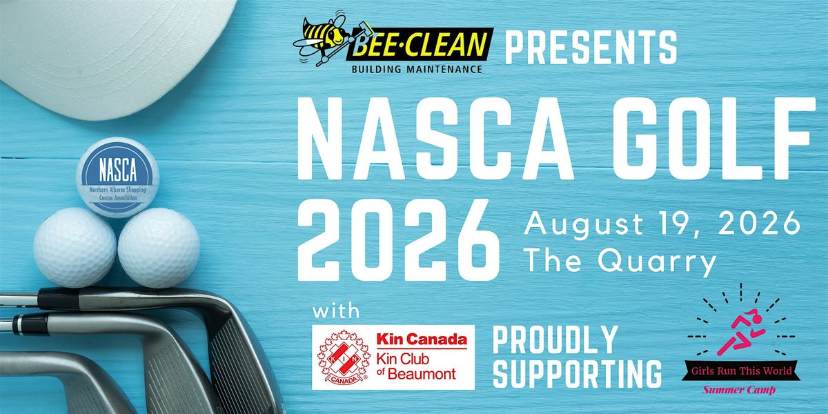 NASCA Golf Tournament 2026, The Quarry, Edmonton, 19 August 2026 ...