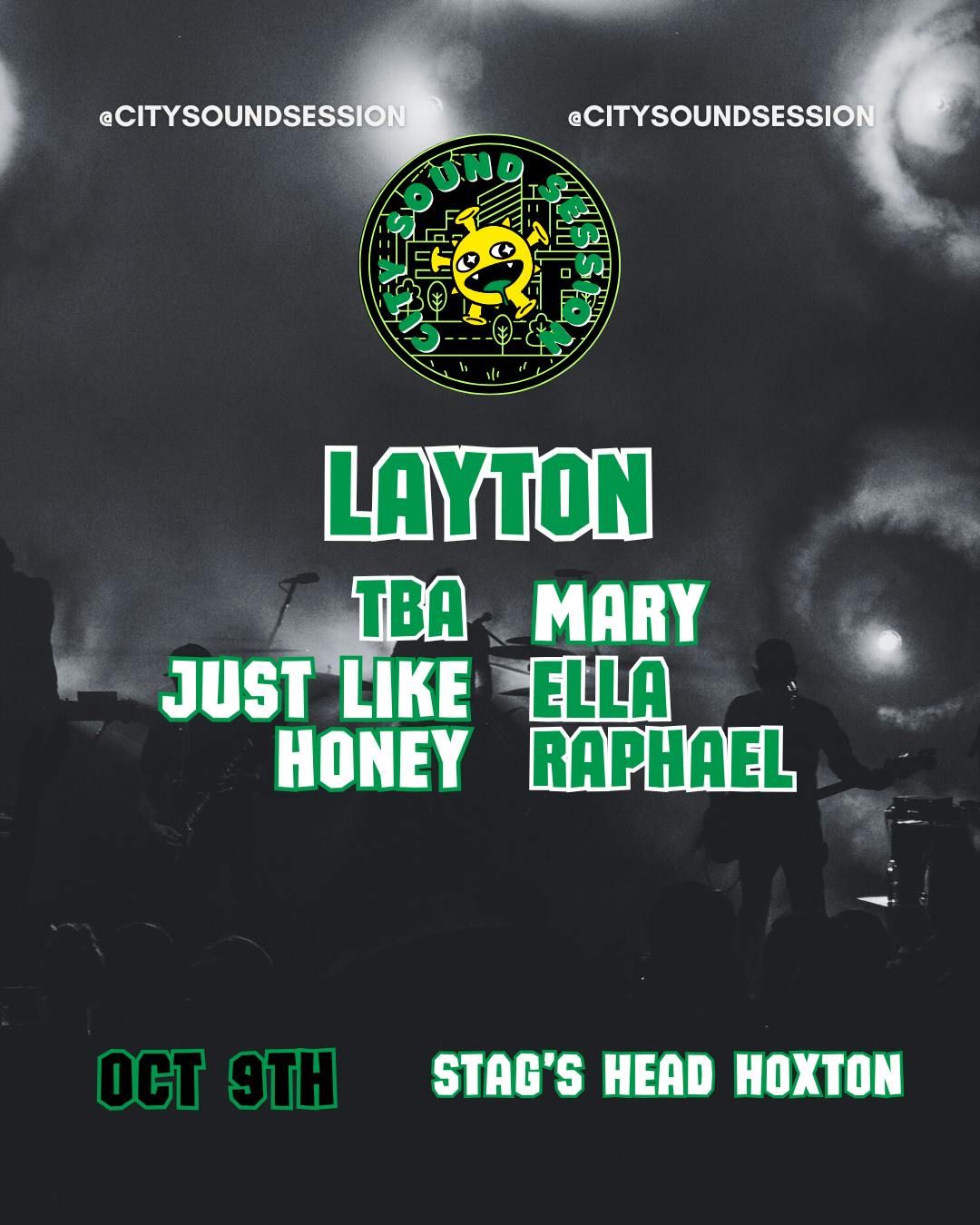 Layton with Just Like Honey, Ella Raphael, Mary and more TBA, 9 October | Event in London | AllEvents