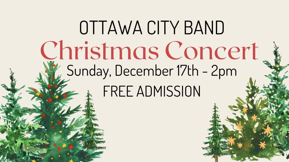 Ottawa City Band Christmas Concert, Ottawa Memorial Auditorium