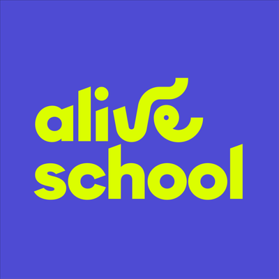 alive school logo