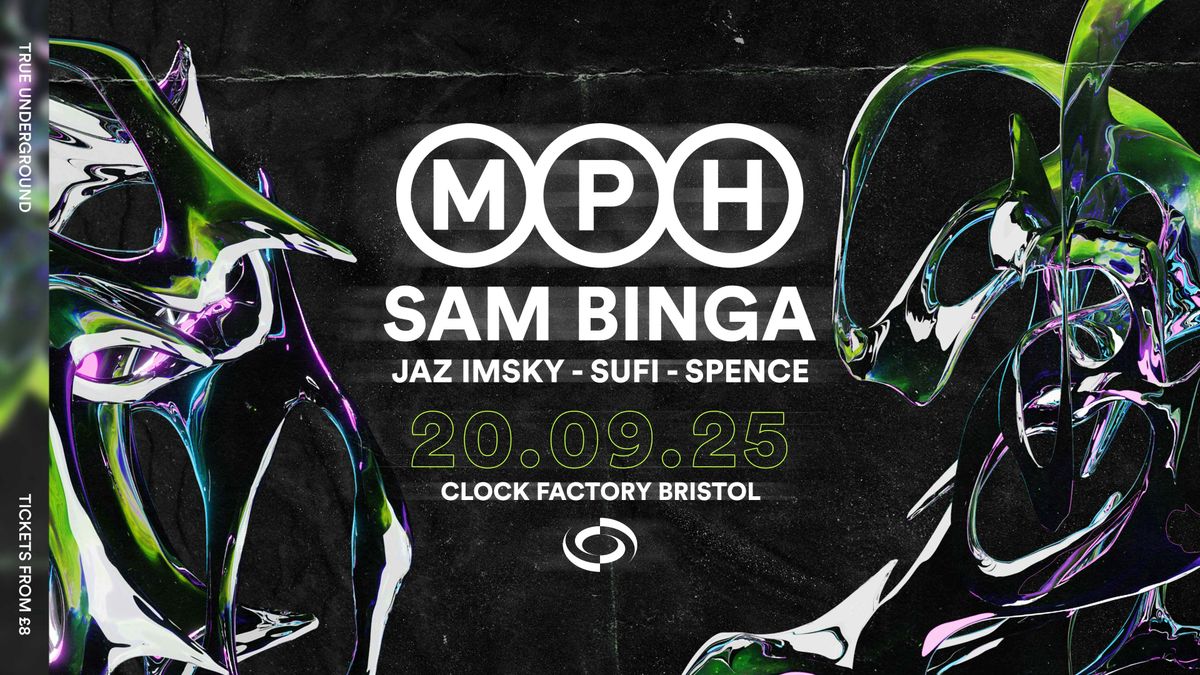 MPH, Sam Binga, Jaz Imsky + More [True Underground Bristol], 20 September | Event in Bristol | AllEvents