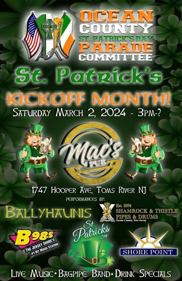 stafford county st patricks day tournament ocean