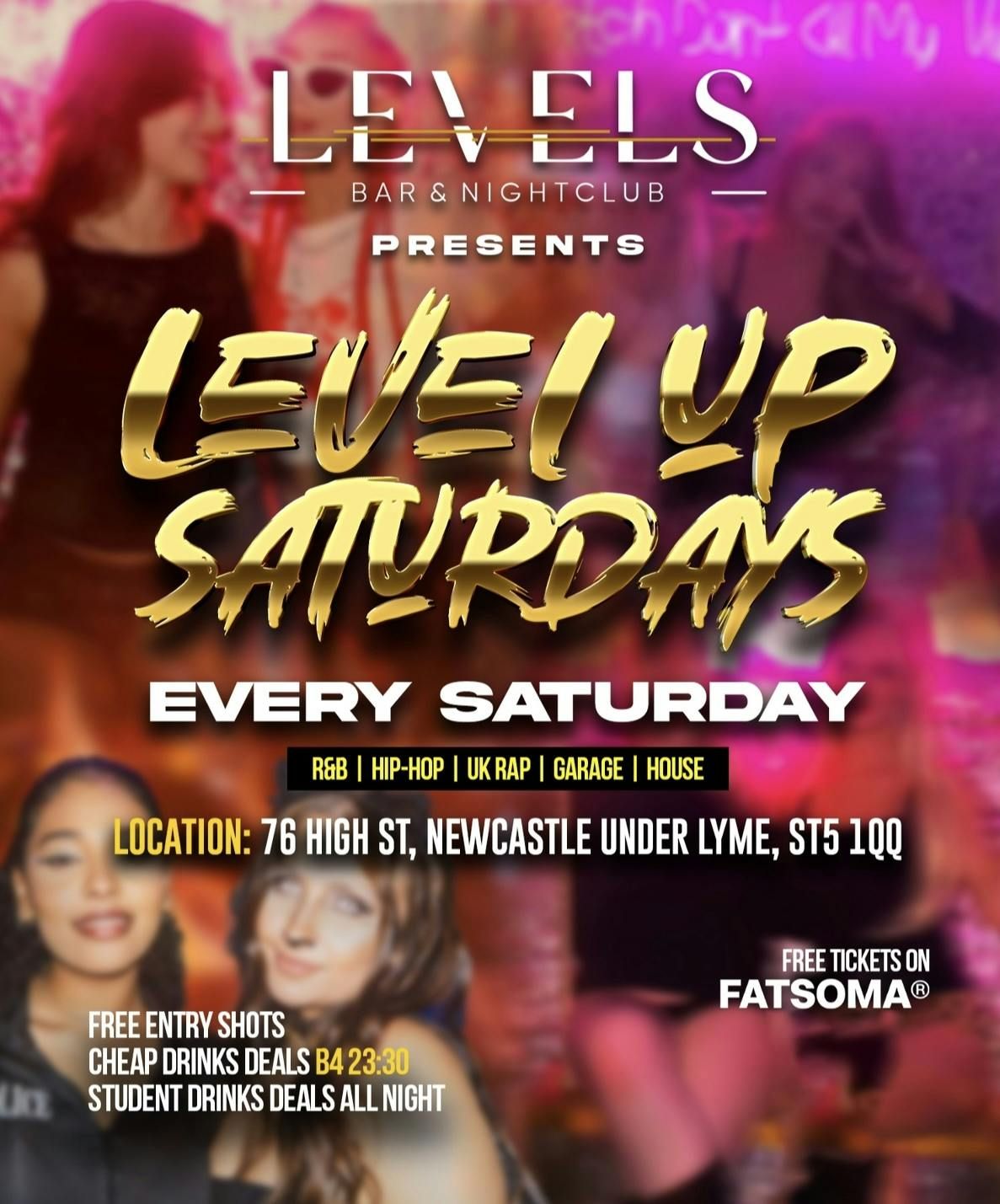 Level Up Saturdays , 18 October | Event in Newcastle-under-Lyme | AllEvents