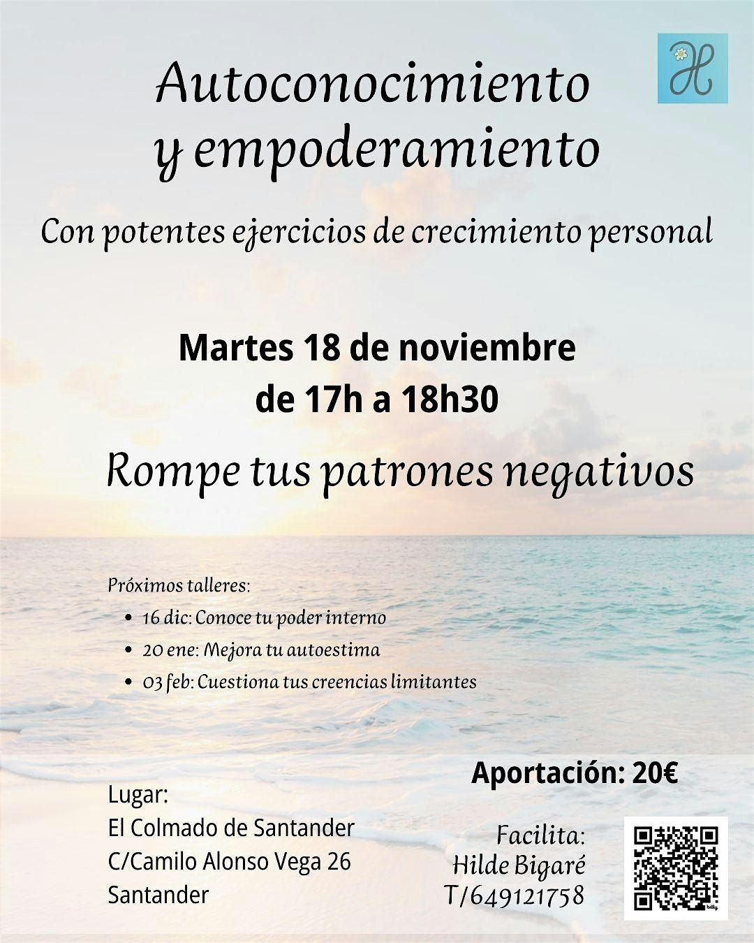 El cambio empieza por dentro. Aprende a liderar tu vida desde allí., 18 December | Event in Santander | AllEvents