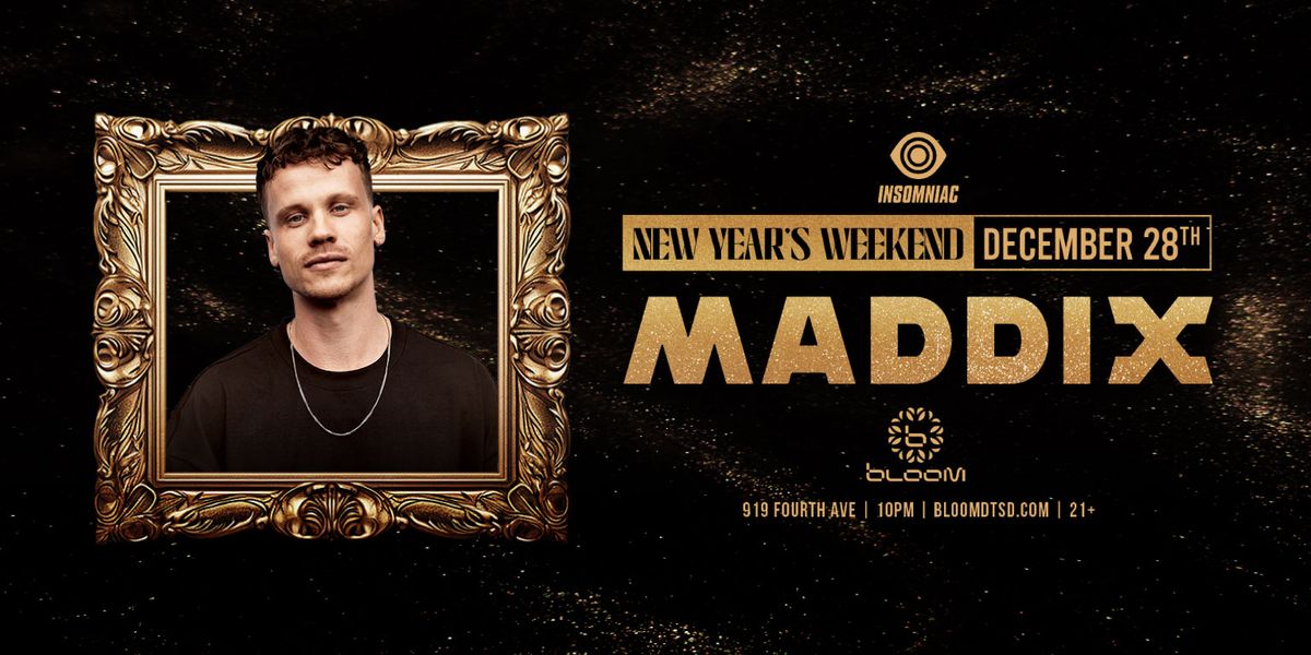 Maddix at Concord Music Hall, 8 November | Event in Chicago | AllEvents