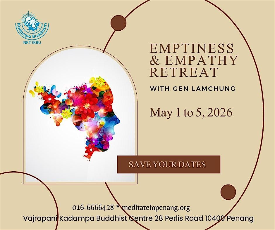 Emptiness & Empathy Retreat, 1 May | Event in George Town | AllEvents