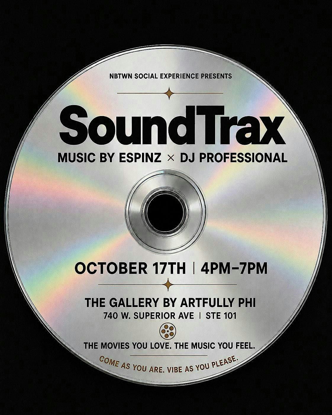 NBTWN Social Experience presents: SoundTrax