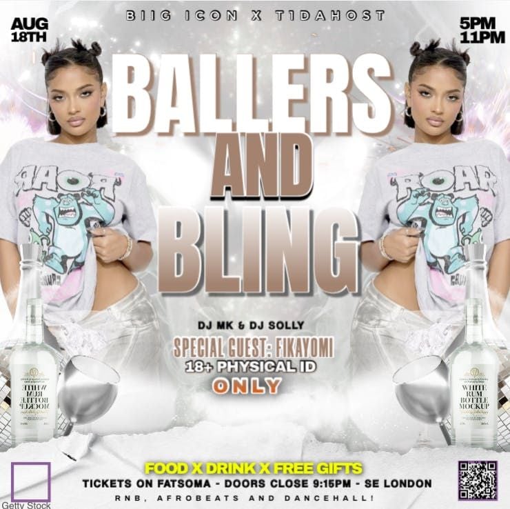 BIG BALLERS AND BLING, 18 August | Event in Aguascalientes | AllEvents