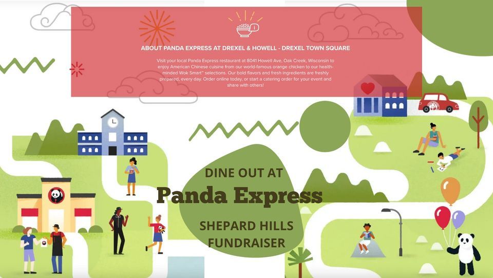 Panda Express Dine Out with Shepard Hills, Panda Expess, Oak Creek