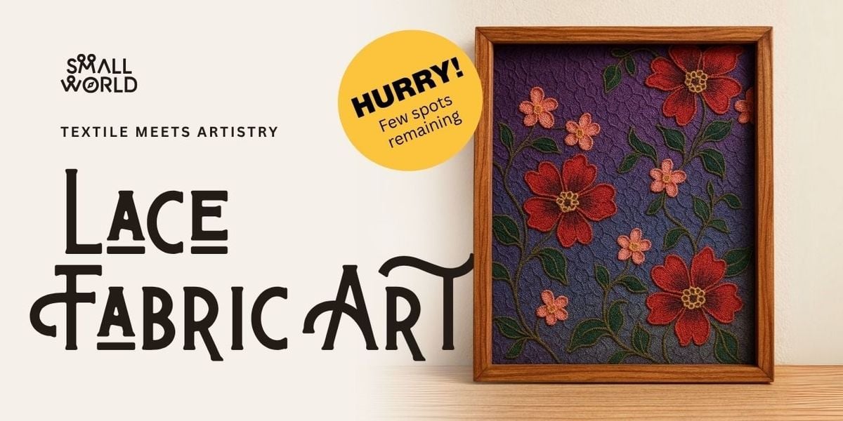 Lace Fabric Art, 29 August | Event in Bangalore | AllEvents