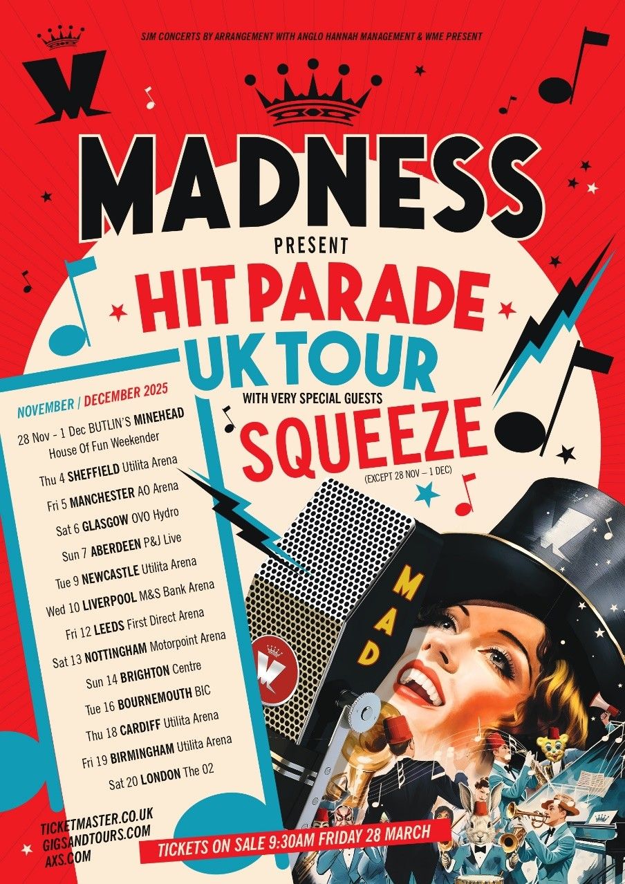 Madness Birmingham Tickets, 19 December | Event in Birmingham | AllEvents