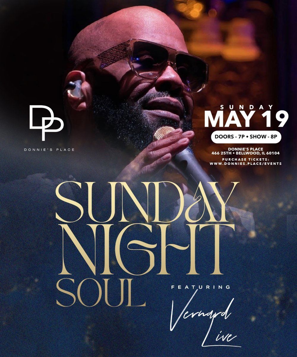 Vernard Mathis Vernard Live, City Winery - Chicago, 8 June 2024 | AllEvents.in