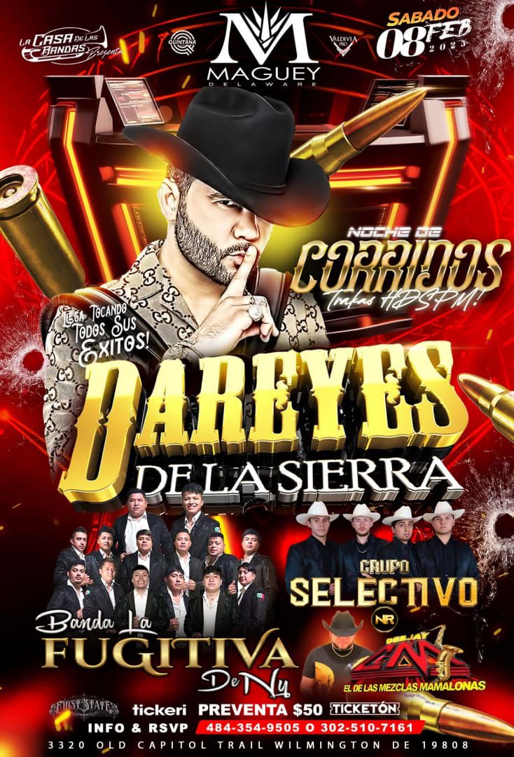 Los Dareyes De La Sierra, 4 September | Event in El Paso | AllEvents