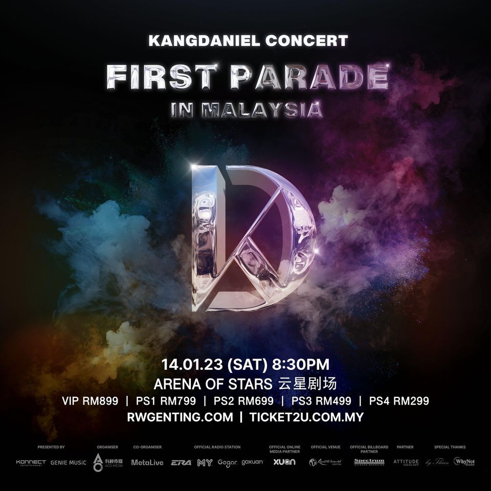KANGDANIEL Concert First Parade In Malaysia Arena Of Stars Genting