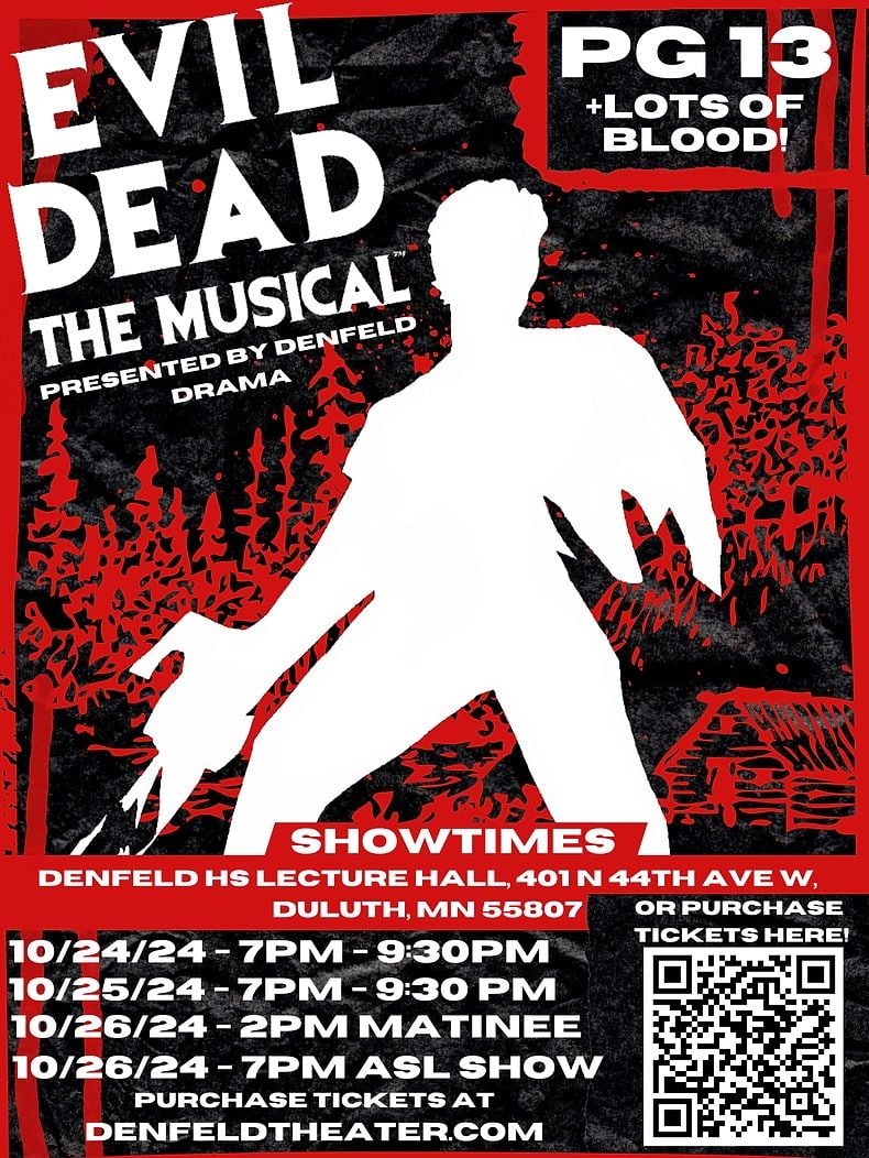 Evil Dead The Musical at Coral Springs Center, 12 September | Event in Coral Springs | AllEvents