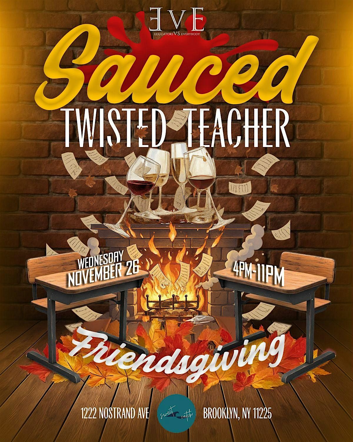 Twisted Teacher: F•R•I•E•N•D•S•G•I•V•I•N•G | Event in Brooklyn | AllEvents