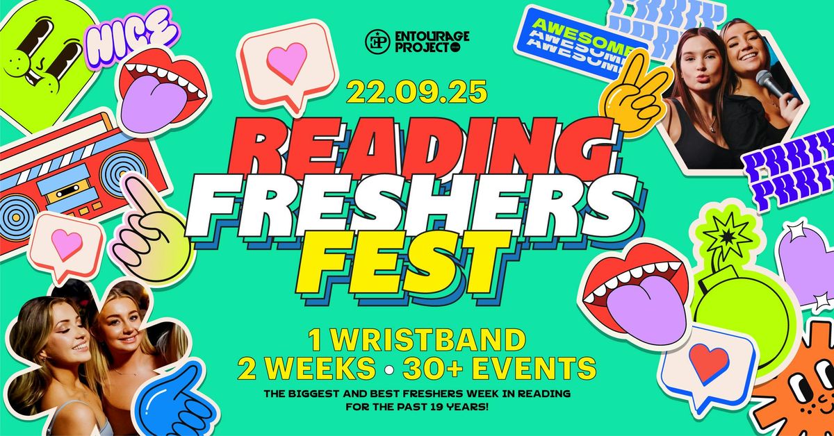 Reading Freshers Fest 25/26 - SIGN UP NOW 🎪, 22 September | Event in Reading | AllEvents