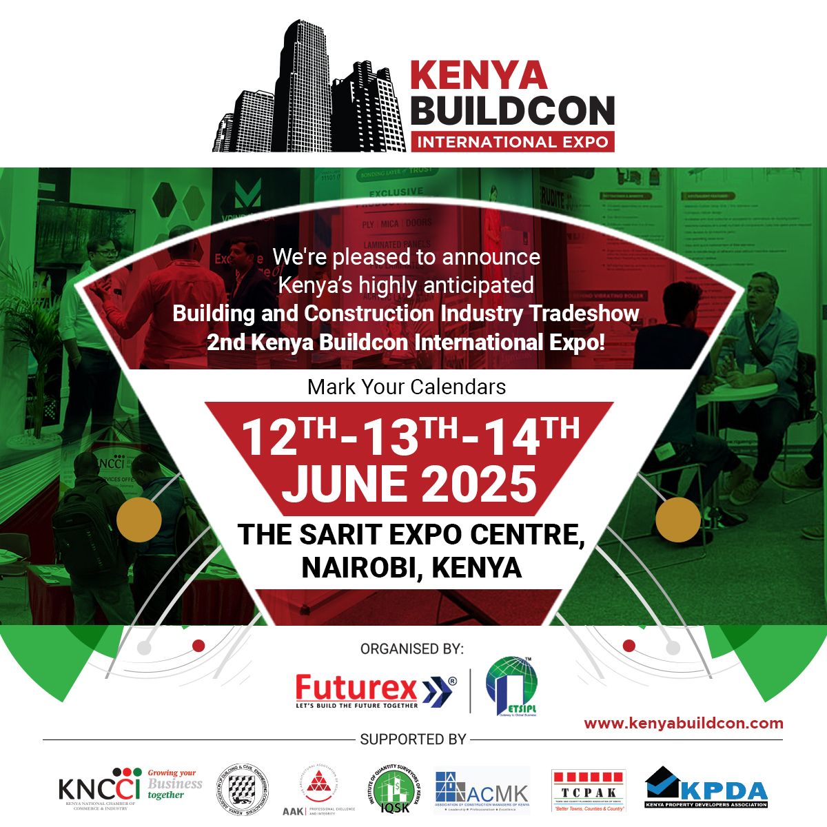 KENYA BUILDCON INTERNATIONAL EXPO 2025, 12 June | Event in Nairobi | AllEvents