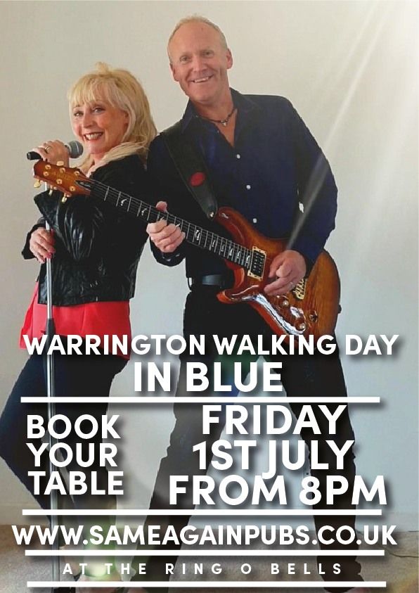 Live Music with In Blue, The Ring O Bells, Warrington, 1 July 2022