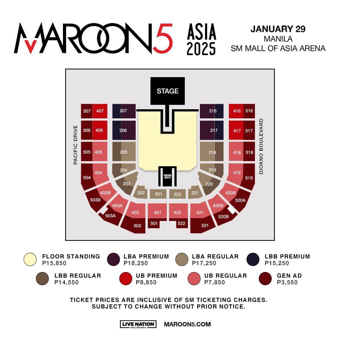 Maroon 5, 28 October | Event in Saint Paul | AllEvents