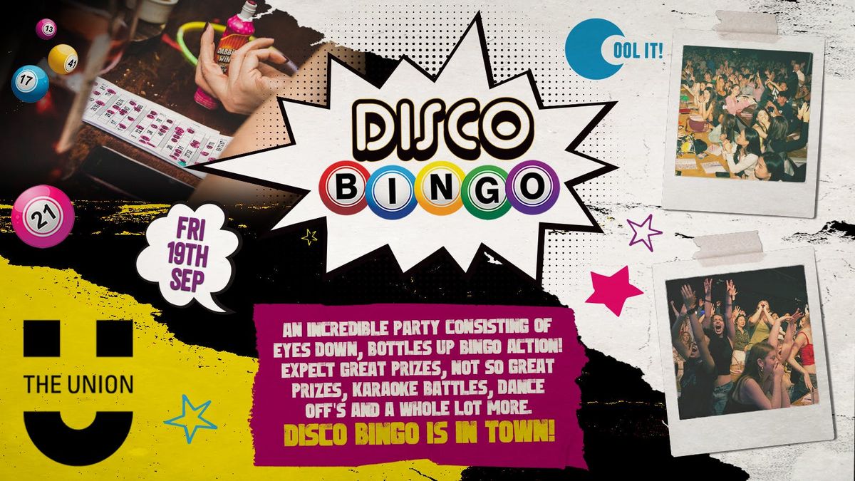 DISCO BINGO 🕺🏽🪩 - MAN MET FRESHERS SPECIAL , 19 September | Event in Manchester | AllEvents
