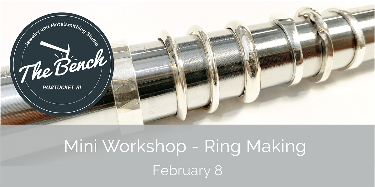 Silver Rings Mini Jewelry Workshop At The Bench Jewelry Studio