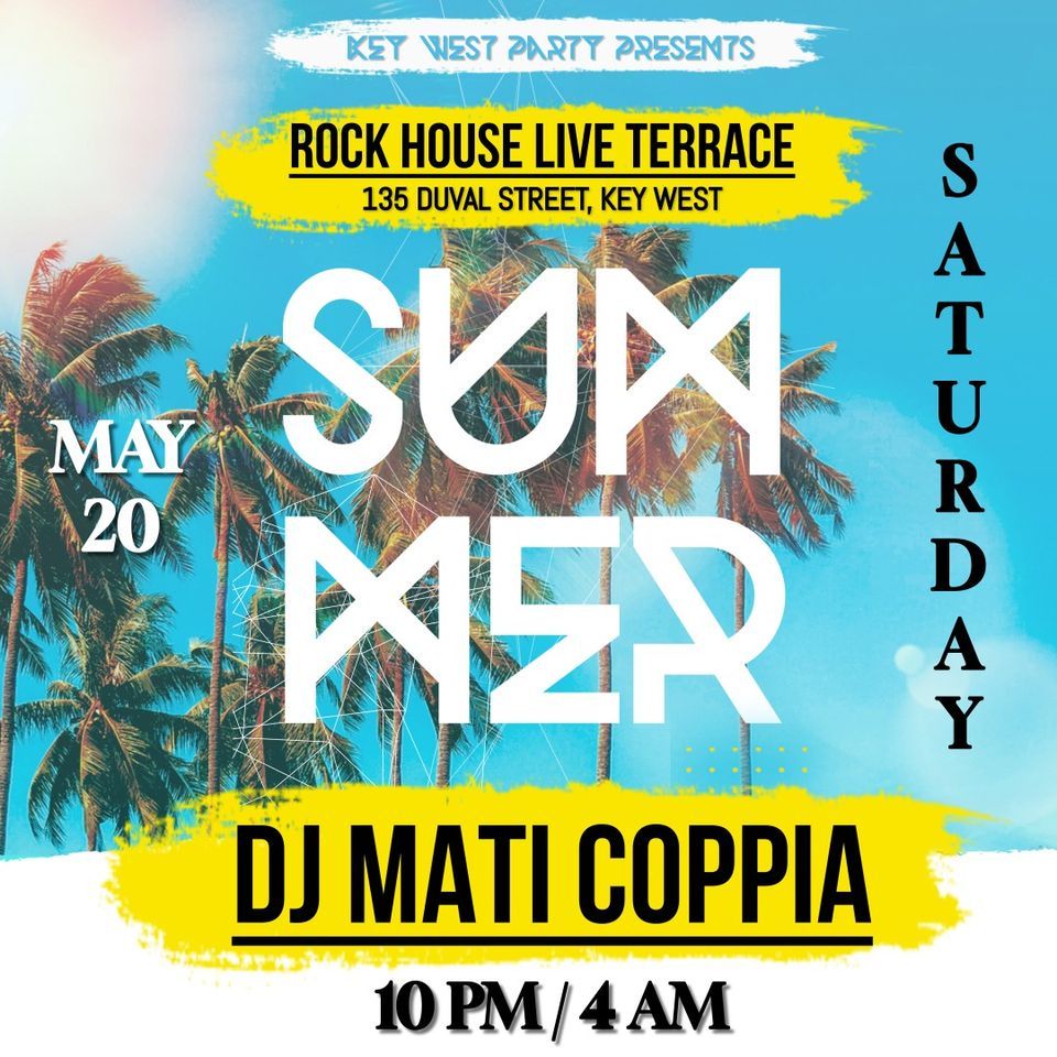 DJ Night On the Patio Deck, RockHouse Live Key West, May 20 2023