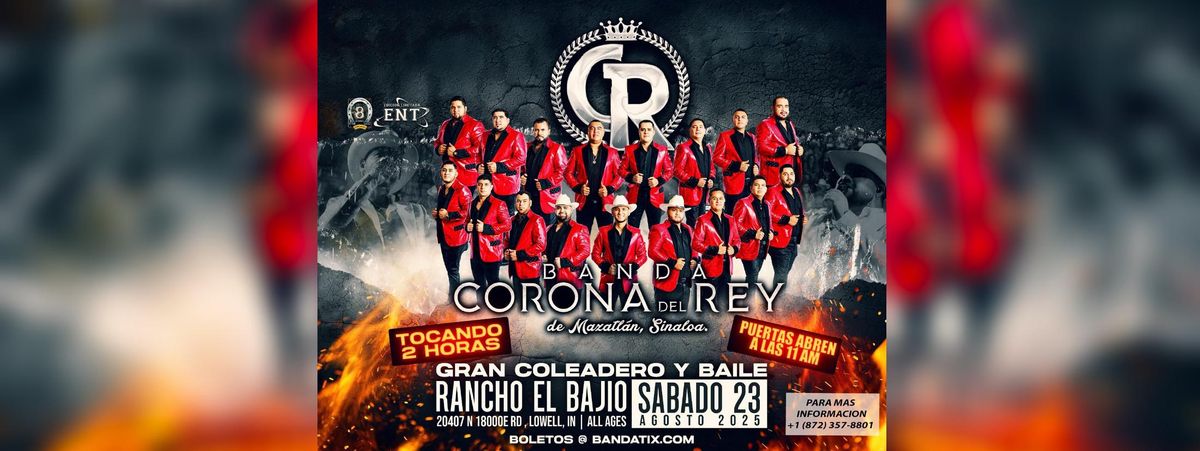 BANDA CORONA DEL REY EN LOWELL, 23 August | Event in Lowell | AllEvents
