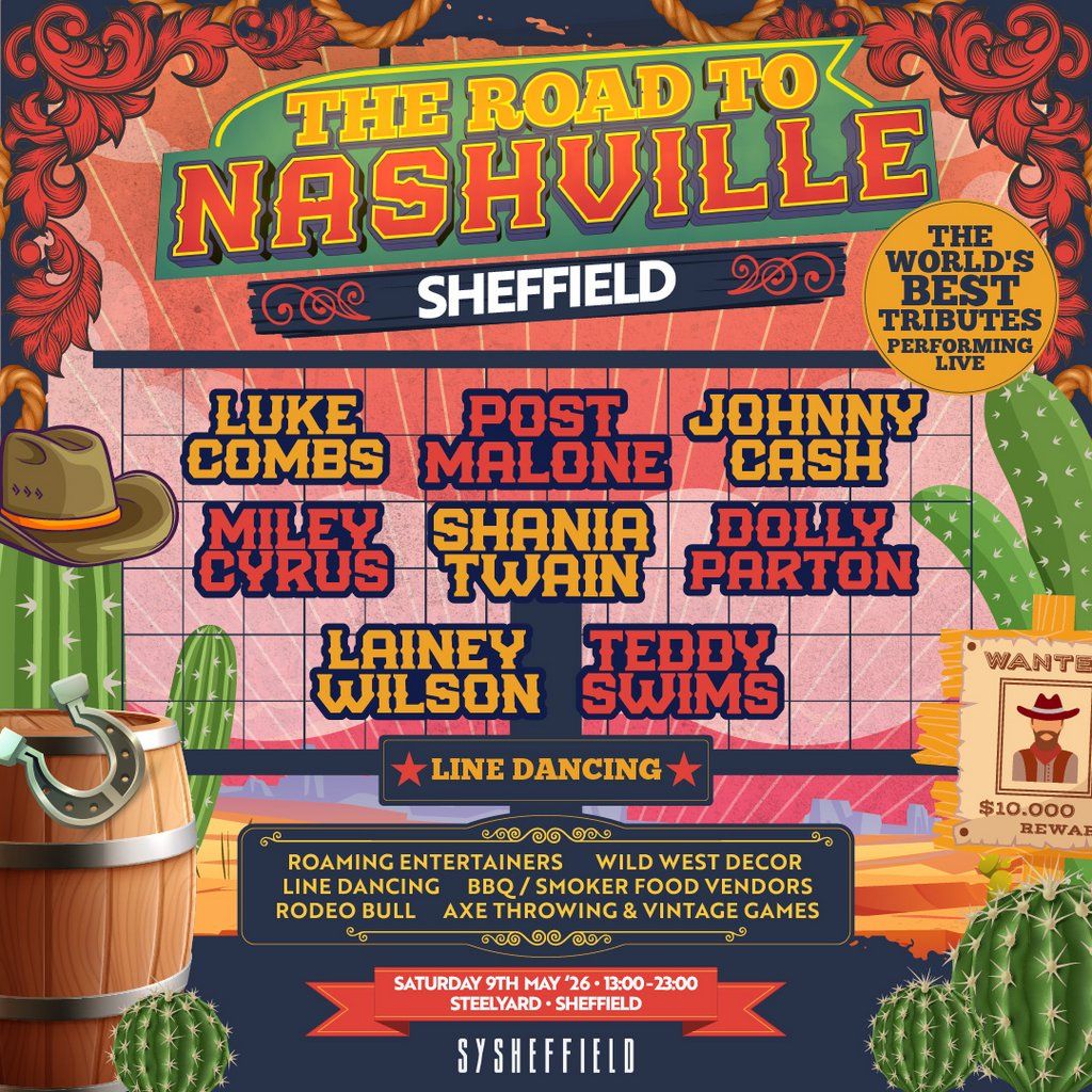Road to Nashville Outdoor Festival | SteelYard, 9 May | Event in Sheffield | AllEvents