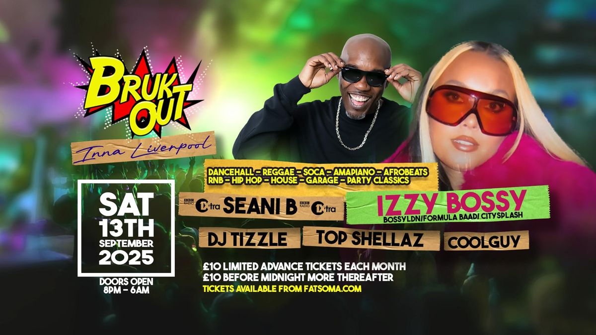 BrukOut Inna Liverpool, 13 September | Event in Liverpool | AllEvents