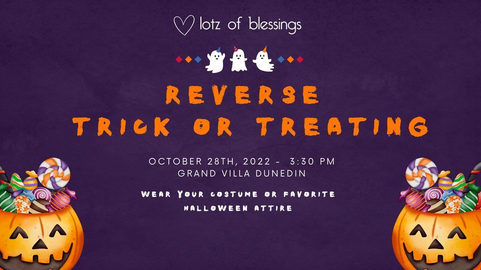 Reverse Trick or Treating, Grand Villa of Dunedin, October 28 2025