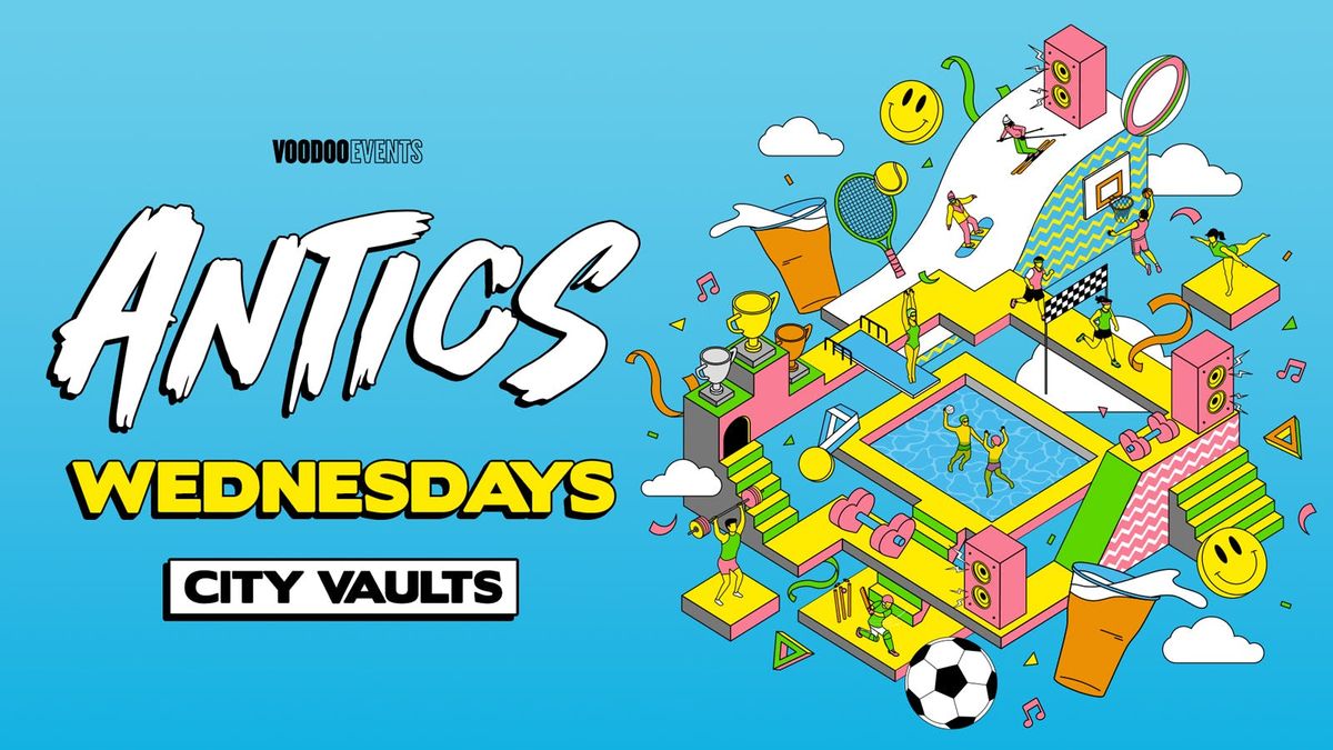 Antics! Wednesdays at City Vaults ⚽️🏂 | Event in Newcastle Upon Tyne | AllEvents