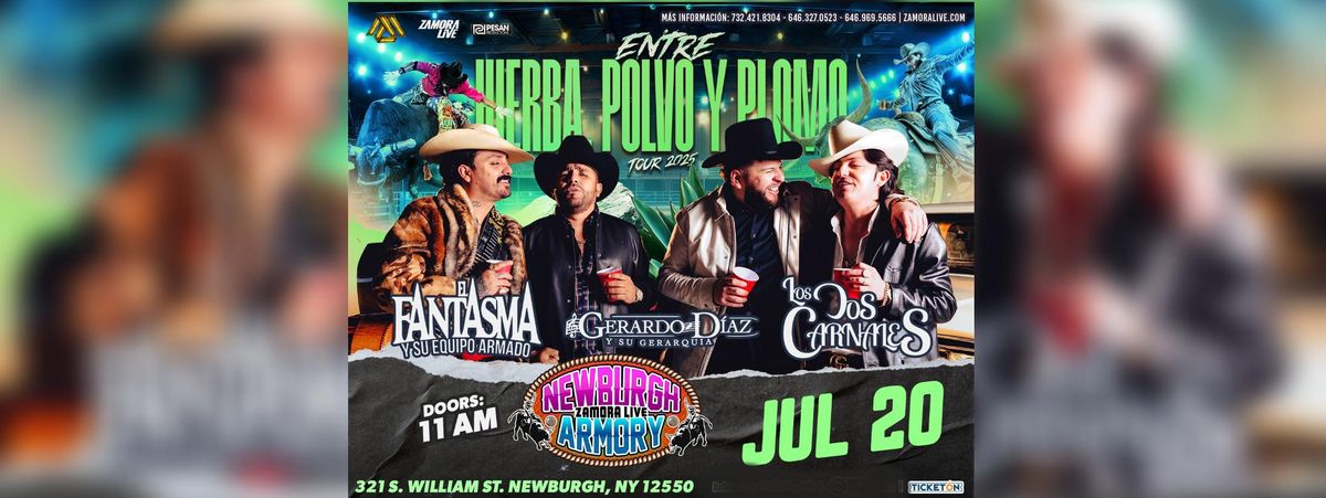 ENTRE HIERBA, POLVO Y PLOMO , 20 July | Event in Newburgh | AllEvents
