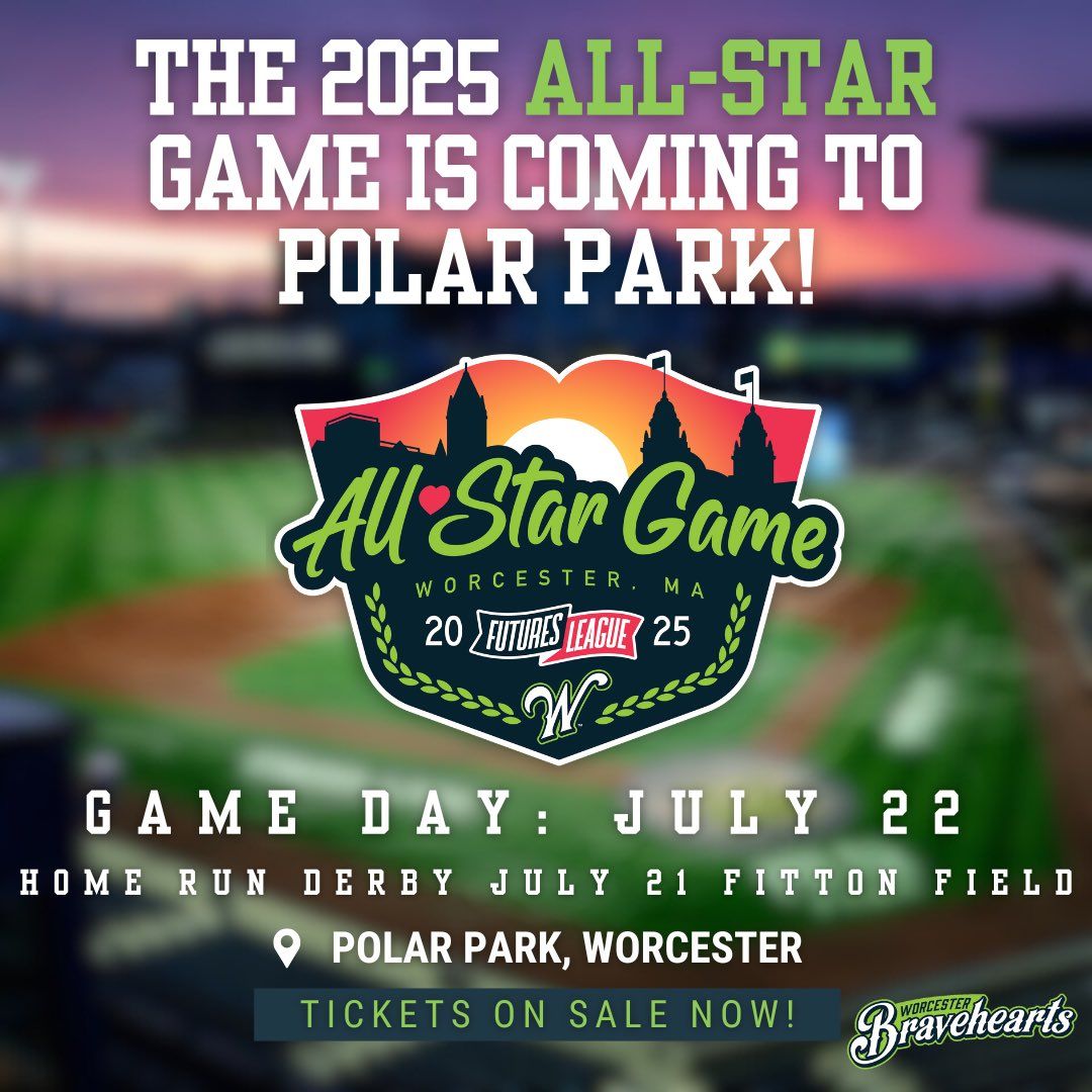 Futures League All-Star Game & Homerun Derby - 2 Day Pass, 20 July | Event in Worcester | AllEvents